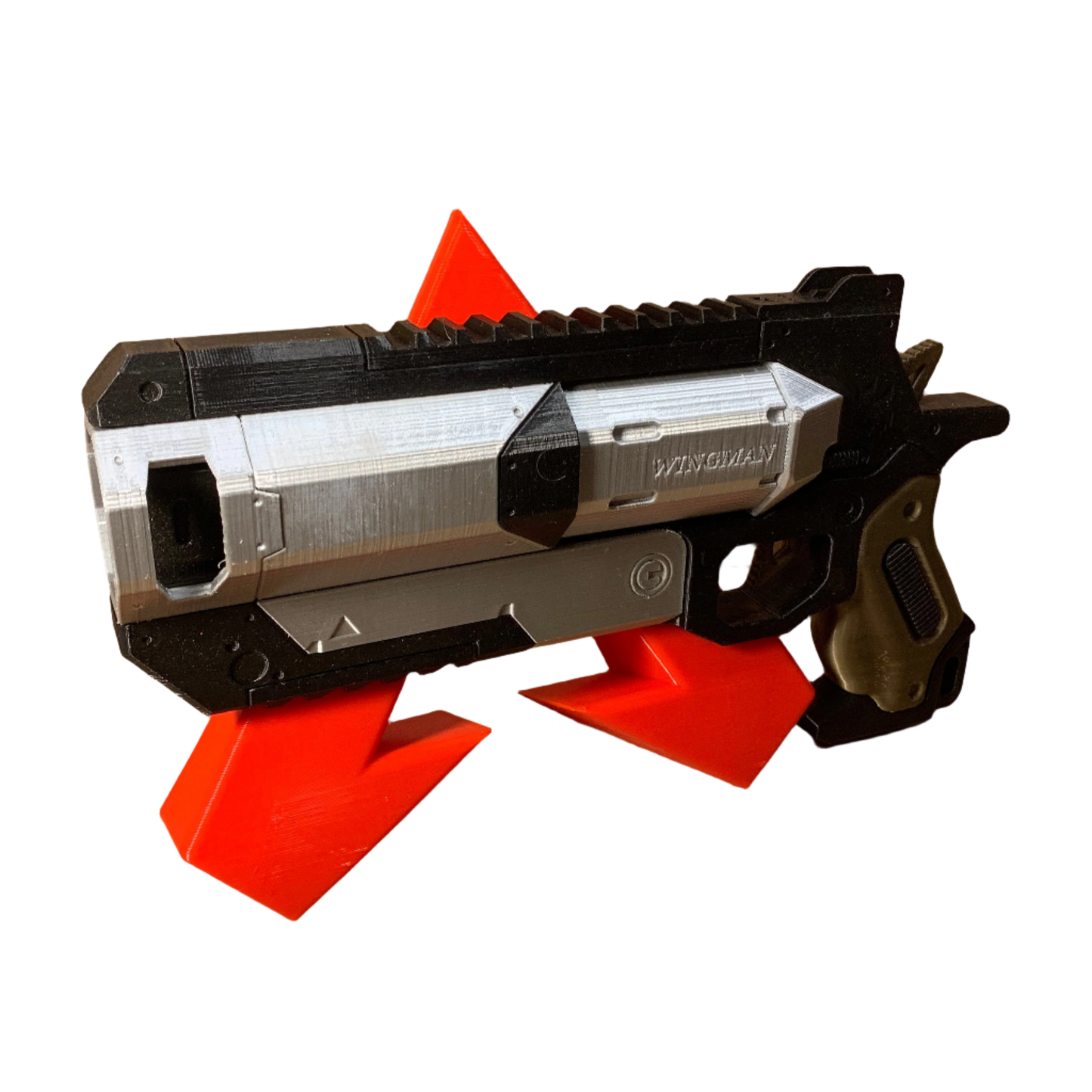 WINGMAN / Apex Legend Style Pistol / FULL SIZE / Replica Blaster / Actual 1:1 Scale Pistol Handgun Cosplay / Gamer Gift Prop Gun