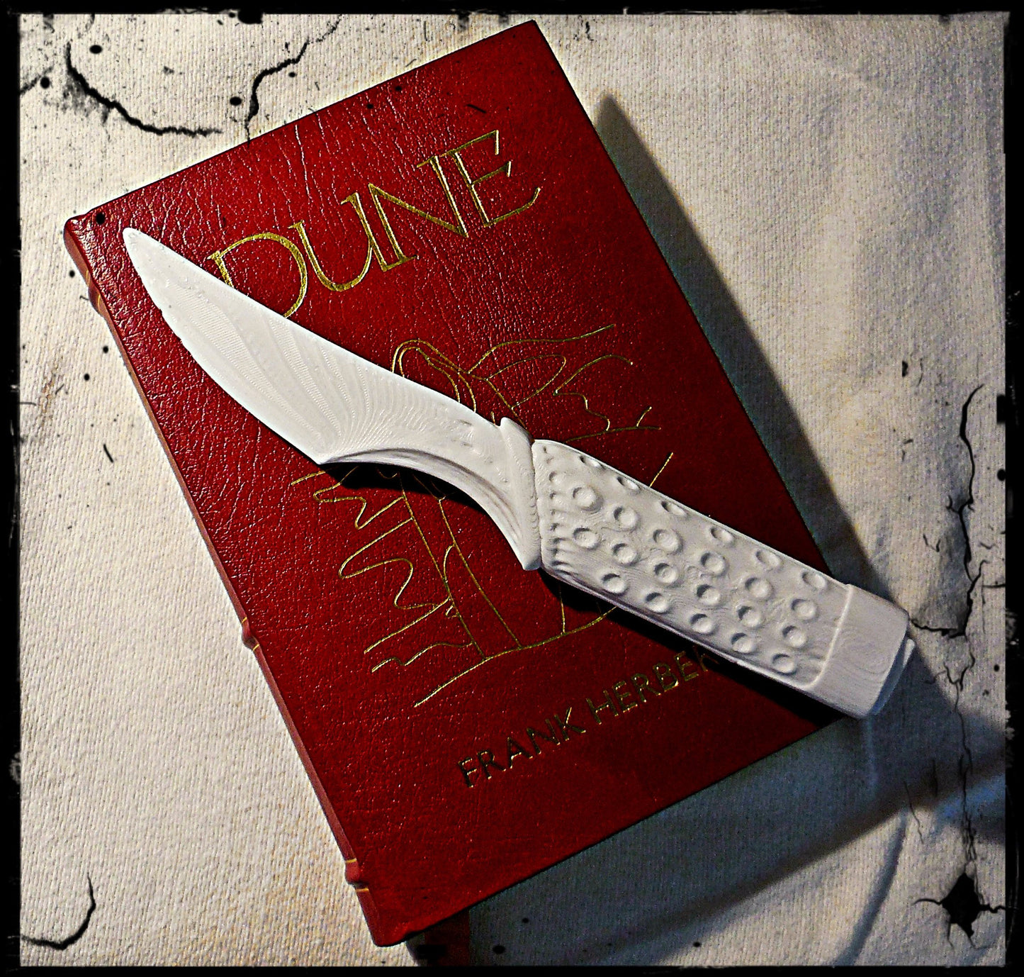 Dune 1984 Fremen Crysknife / Arrakis Knife / Movie Cosplay Replica Prop - Safe