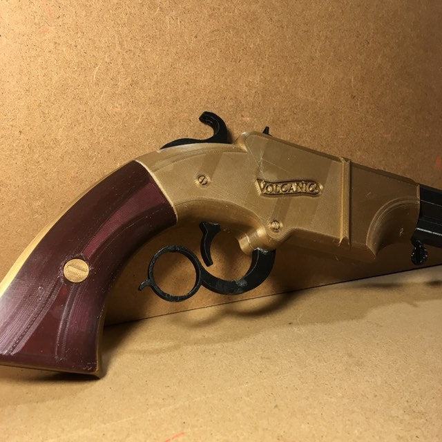 Volcanic Pistol Replica / FULL SCALE / Based On Red Dead Redemption 2 Gun / RDR RDR2 Cosplay Outfit / Cowboy Prop