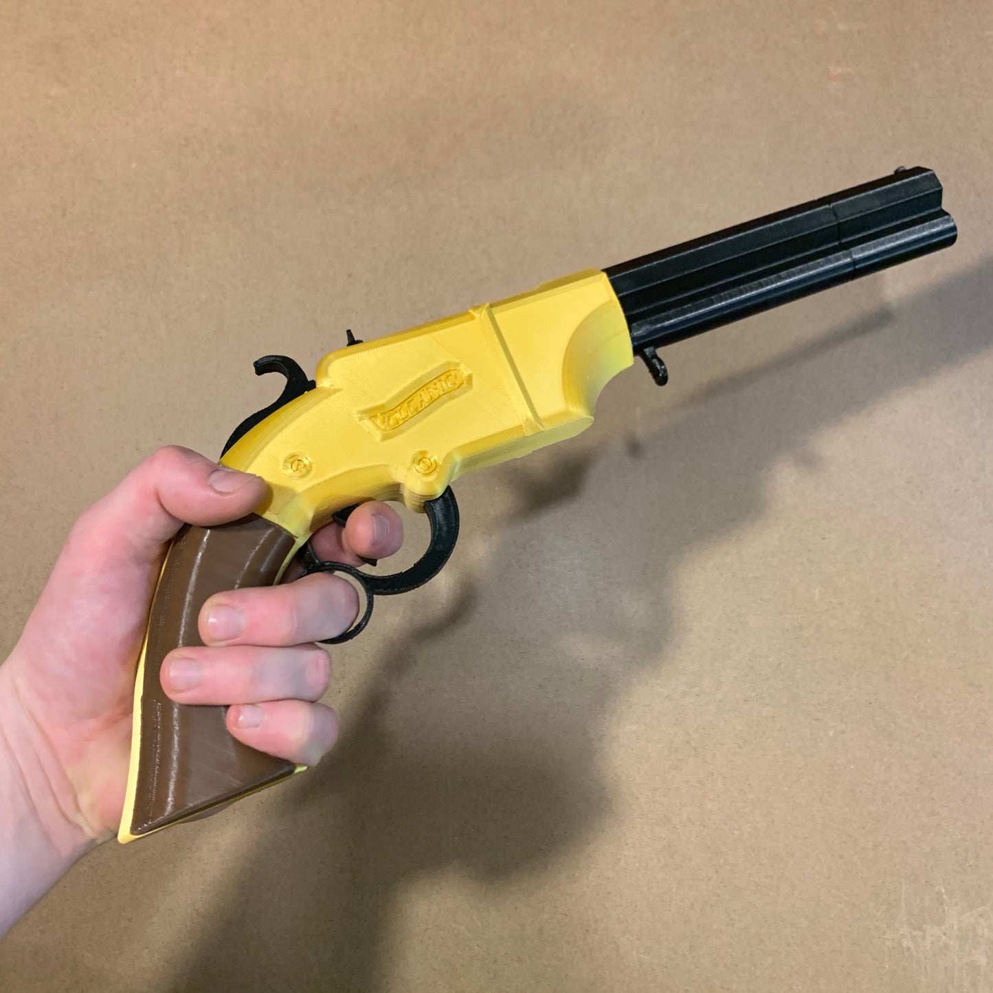 Volcanic Pistol Replica / FULL SCALE / Based On Red Dead Redemption 2 Gun / RDR RDR2 Cosplay Outfit / Cowboy Prop