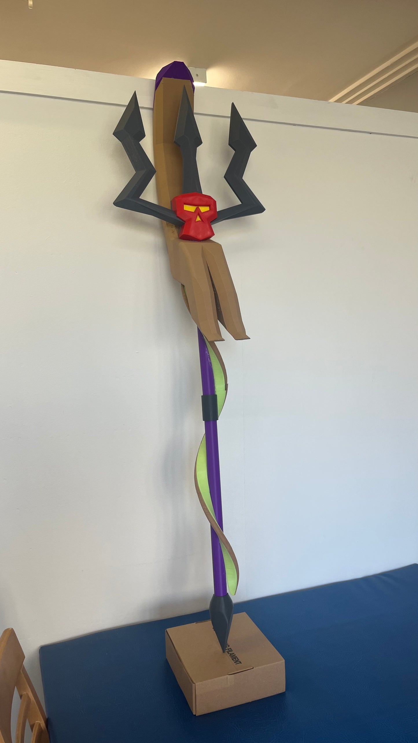 Trident of the Swamp / Full Size Staff From OSRS / RuneScape Costume or Display Piece