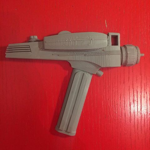 Star Trek Original Series Phaser Pistol - 3D Printed Cosplay - Printed By Printed