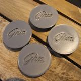 Ford Fiesta Ghia Pepperpot Wheel Center Cap - Printed By Printed