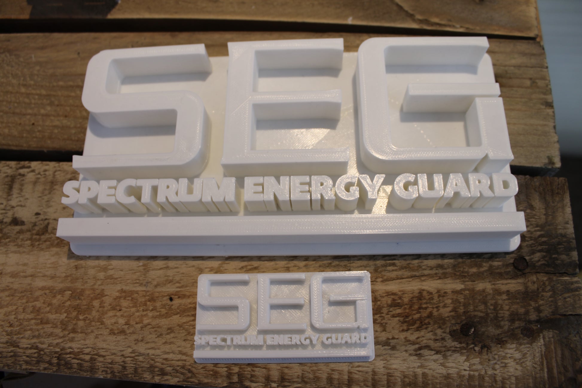 Logo or Sign Service - have your company's logo 3D printed! - Printed By Printed