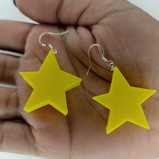 Fairly Odd Parents Earrings / Crown and Star Wand Jewellery / Girlfriend Gift/ Cosplay Nickelodeon