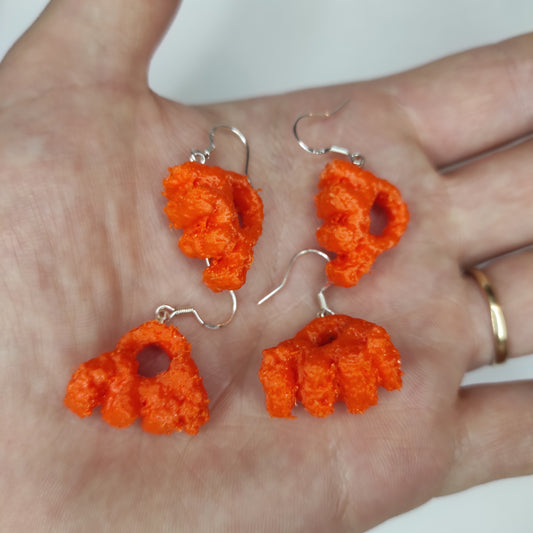Monster Munch Earrings / All Flavours and Colours Available / Great Girlfriend or Boyfriend Gift / Crisps Snack Jewellery