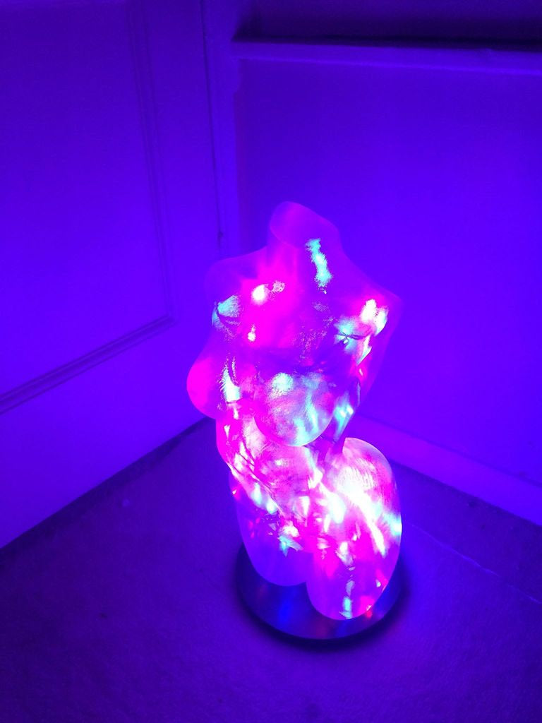 LARGE Sexy Statue / Naked Woman / Naked Statue / Light Up - artistic nude /  feminine / home decor / erotic art / home decor / nude woman