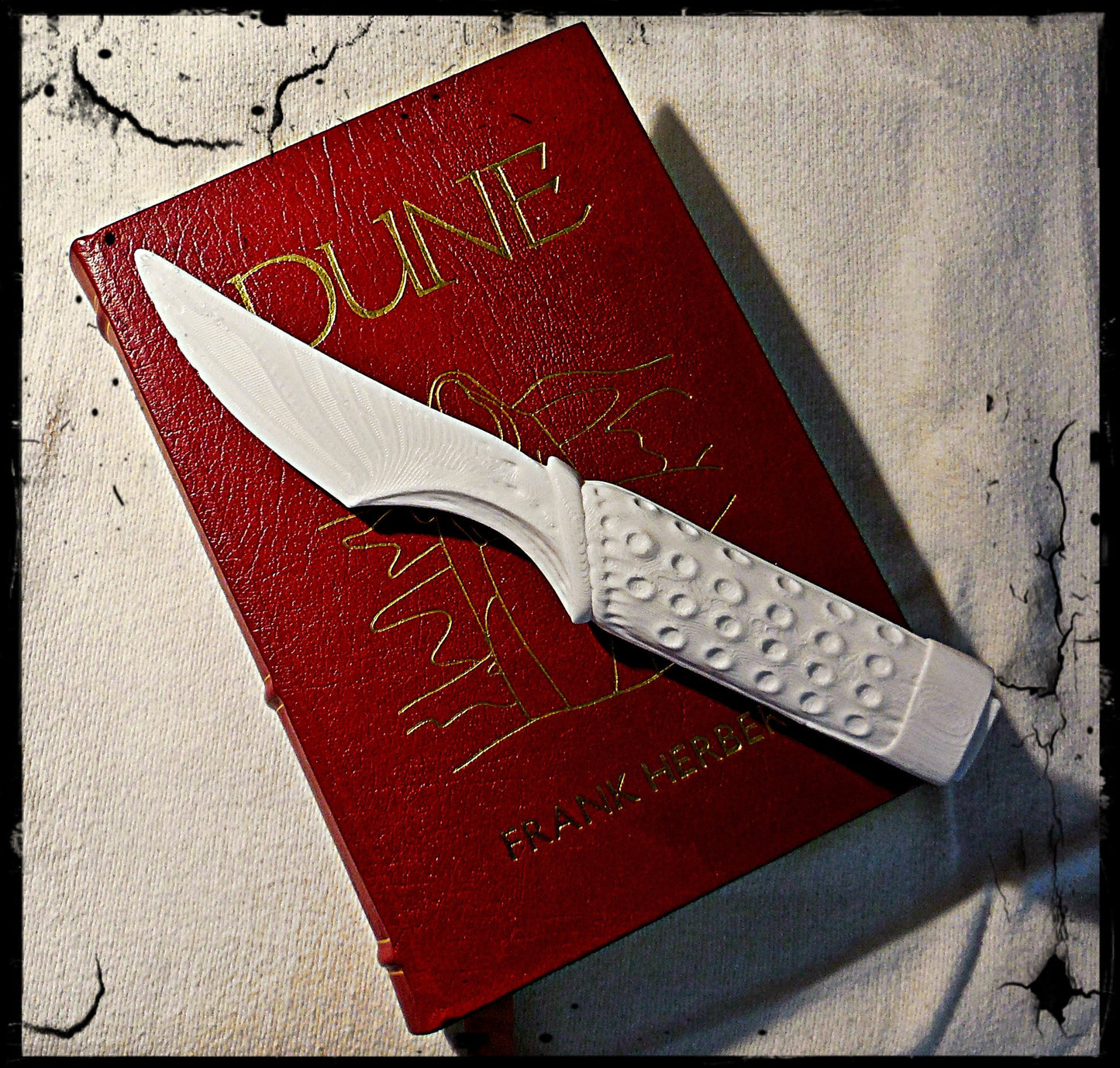 Dune 1984 Fremen Crysknife / Arrakis Knife /  Movie Cosplay Replica Prop - Safe