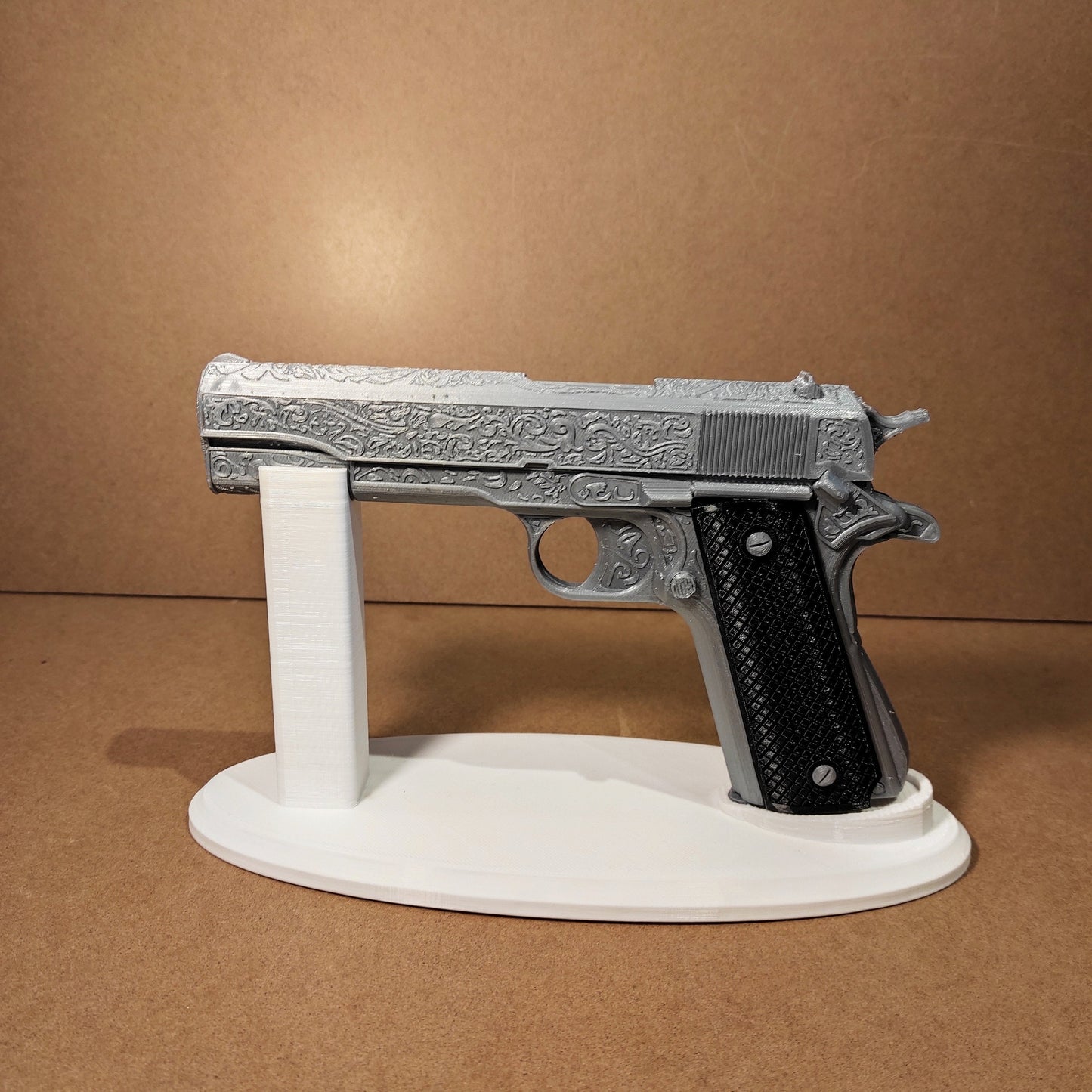 M1911A1 ENGRAVED / Colt 1911 Replica / Battlefield 1 One BF1 / Pre-Order Road To BFV Pack / Soldier Gun Pistol Cosplay Prop / Gamer Gift