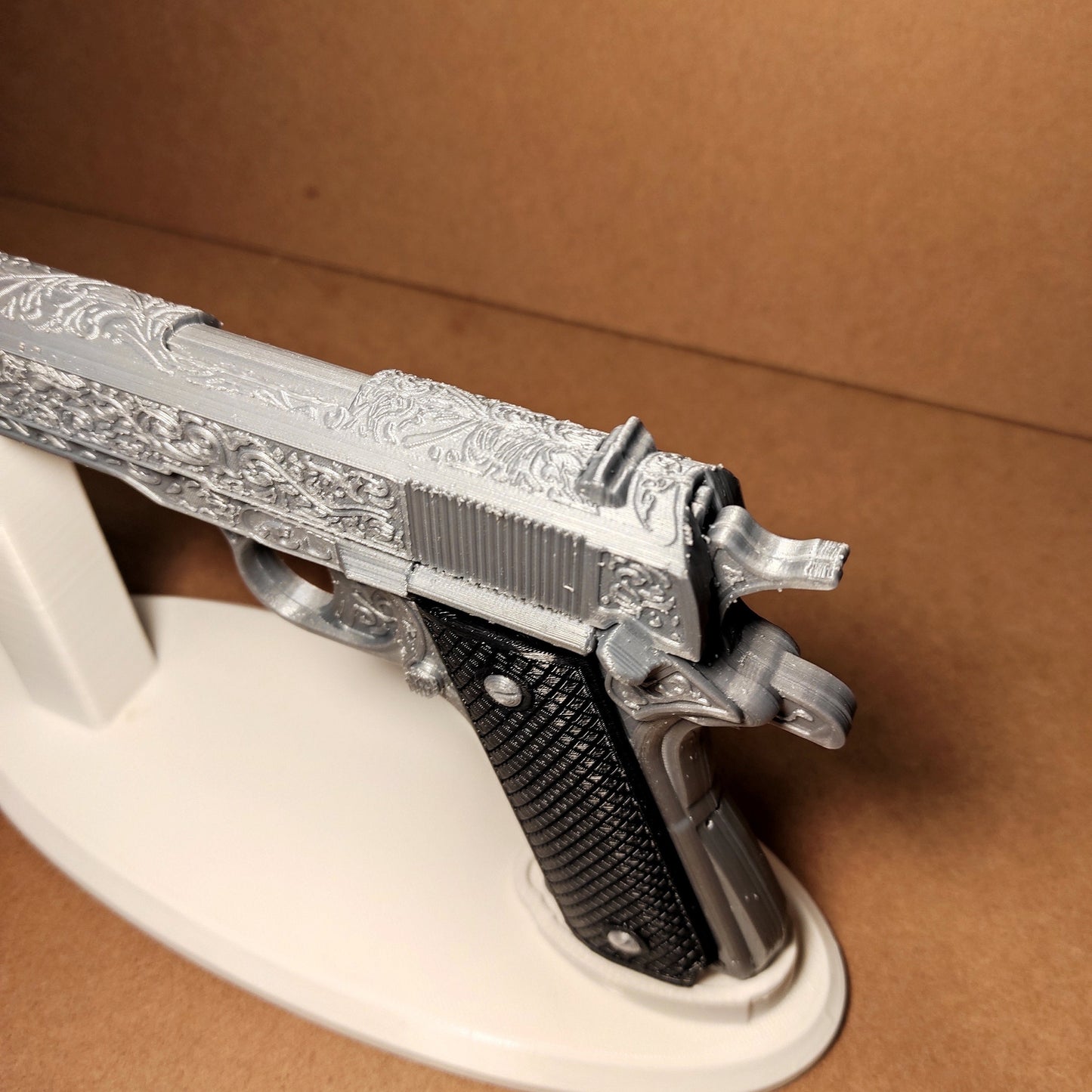 M1911A1 ENGRAVED / Colt 1911 Replica / Battlefield 1 One BF1 / Pre-Order Road To BFV Pack / Soldier Gun Pistol Cosplay Prop / Gamer Gift